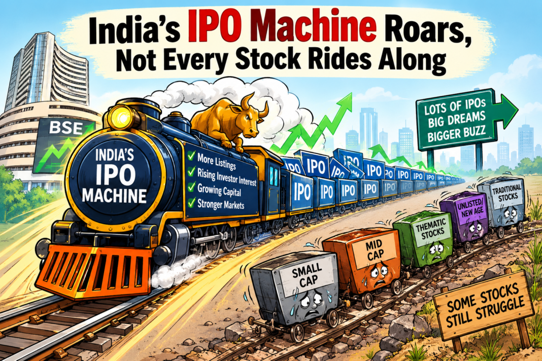MONEY MATTER: India’s IPO Machine Roars; Not Every Stock Rides Along