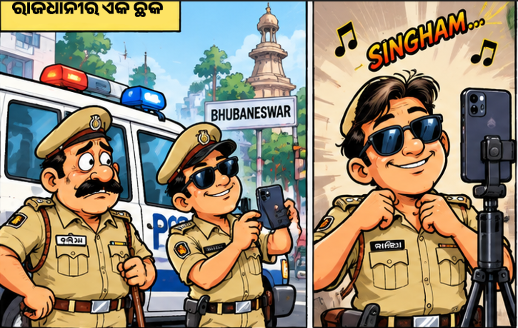 Comic Series Chapter-7: ରିଲ ବାଲା ପୁଲିସ ଓ ରାଜଧାନୀର ଟ୍ରାଫିକ